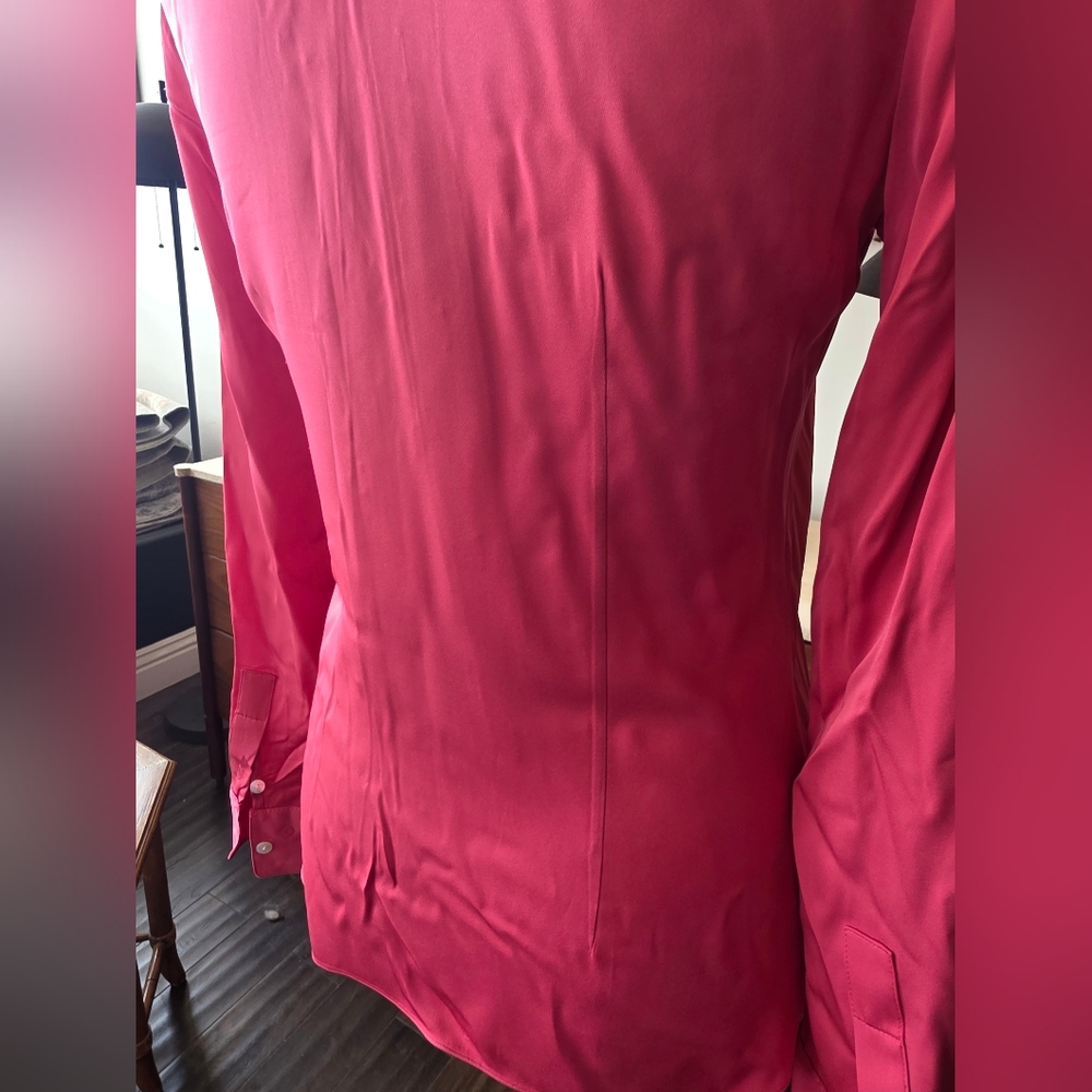 Theory Silk Blouse Sz S - Picture 4 of 6